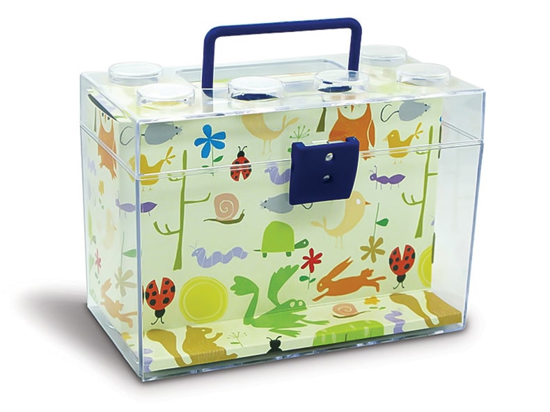 Super clear plastic storage container